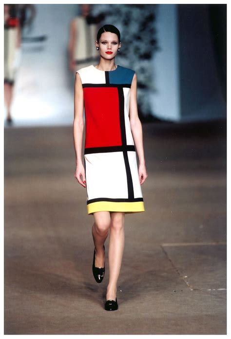 yves saint laurent y piet mondrian|ysl mondrian collection.